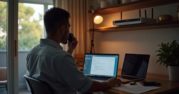 Photo: A hacking scare on a home network, and what we checked