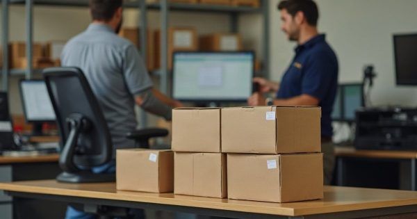 Photo: Six new computers for an industrial supplier, built first and installed on site